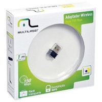 Adaptador Wireless Nano Usb 150mbps Dongle Re035 Multilaser